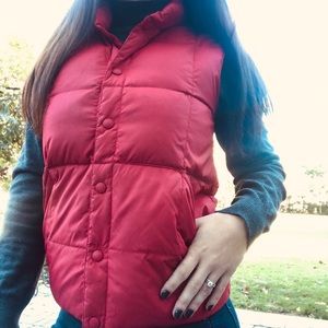 Lands End Medium 10/12 down vest